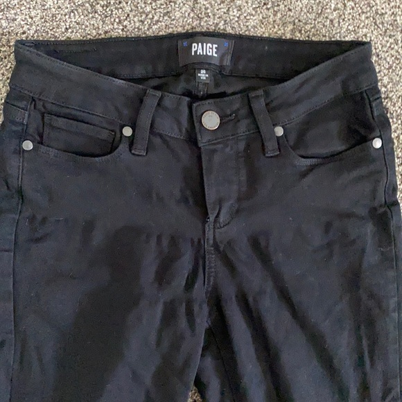 PAIGE Black Jeans - Picture 1 of 4
